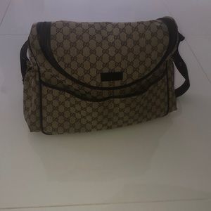 Gucci diaper bag